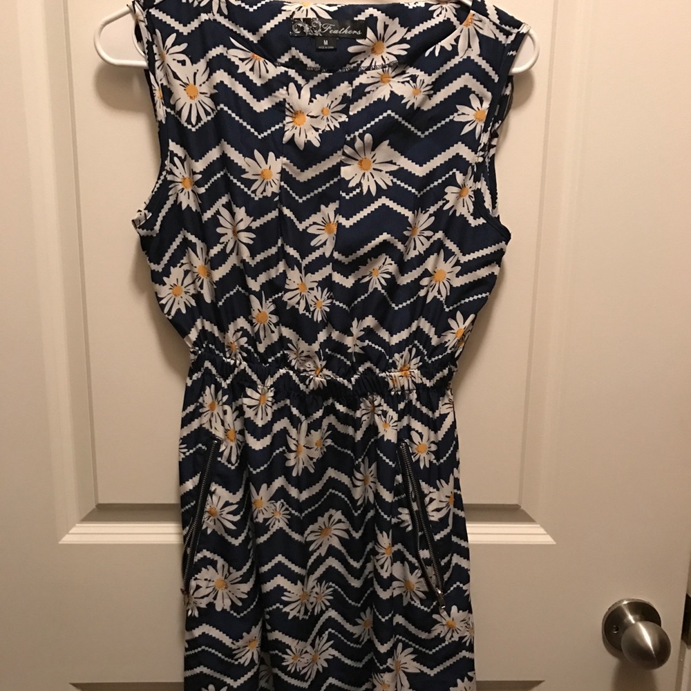 Feathers brand brunch dress