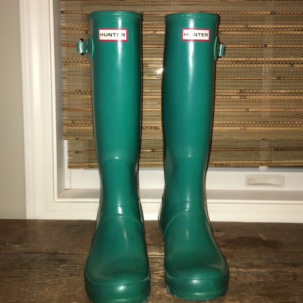 Green Hunter Boots