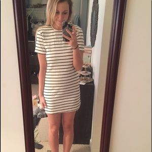 Striped tobi t-shirt dress