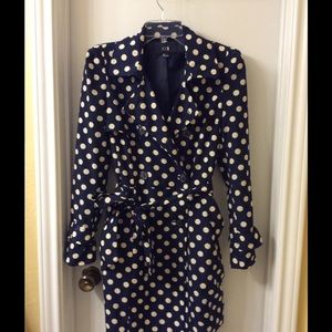 fashionable name brand trench coat