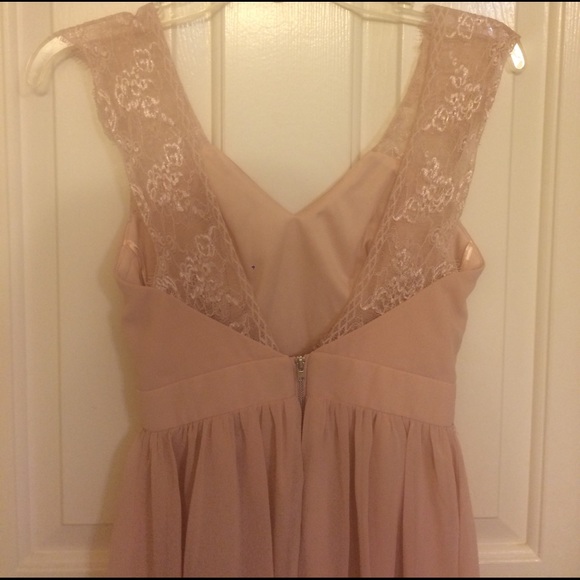 Asos Petite Blush Mini Dress - Picture 3 of 4