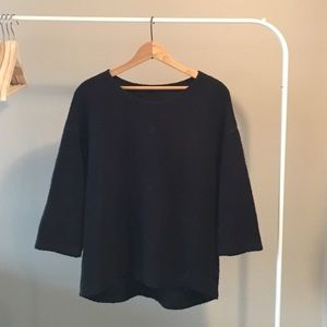 American Apparel black oversized sweater