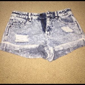 Jean shorts