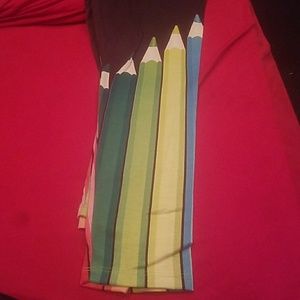Colored Pencil Leggings
