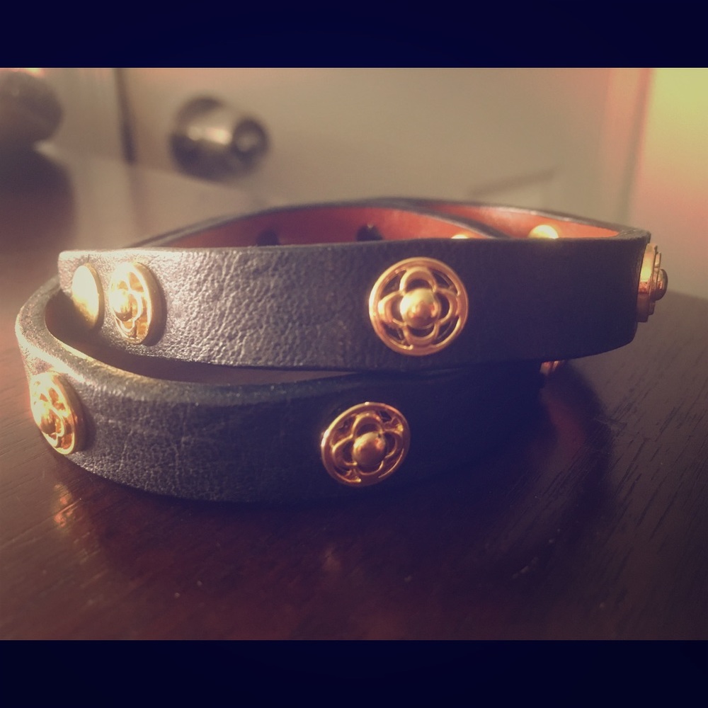 Stella & Dot Signature Leather Wrap
