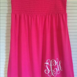 Monogram Swim Coverup