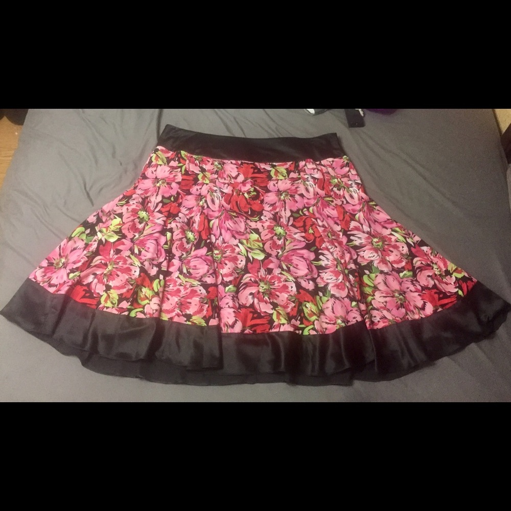 Floral skirt