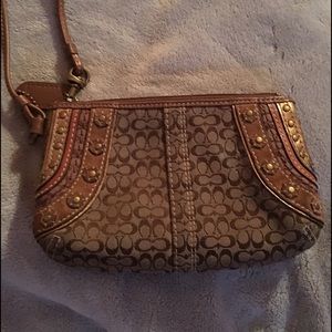 Coach wristlet