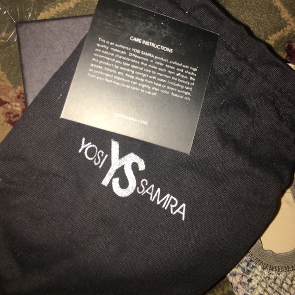 Yosi Samra Beige Flats! NWT - Picture 3 of 6