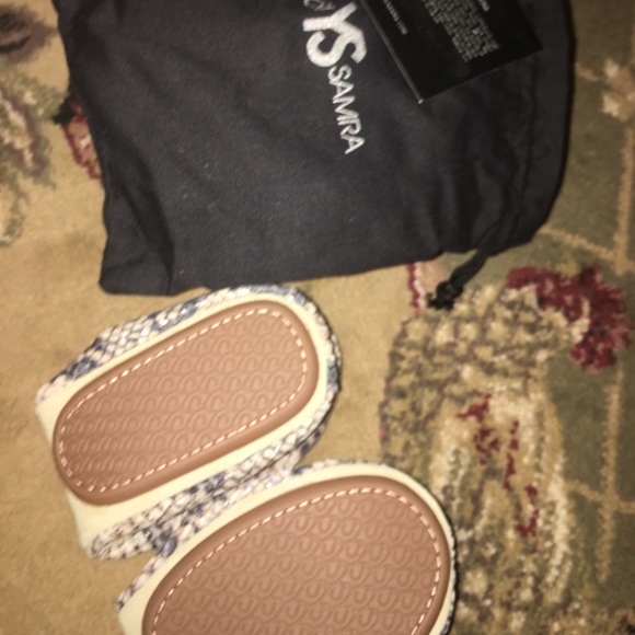 Yosi Samra Beige Flats! NWT - Picture 4 of 6