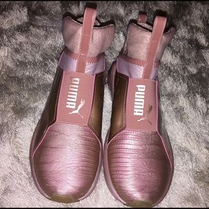 PUMA Pink Rose Gold 8 Fierce Metallic Kylie Jenner