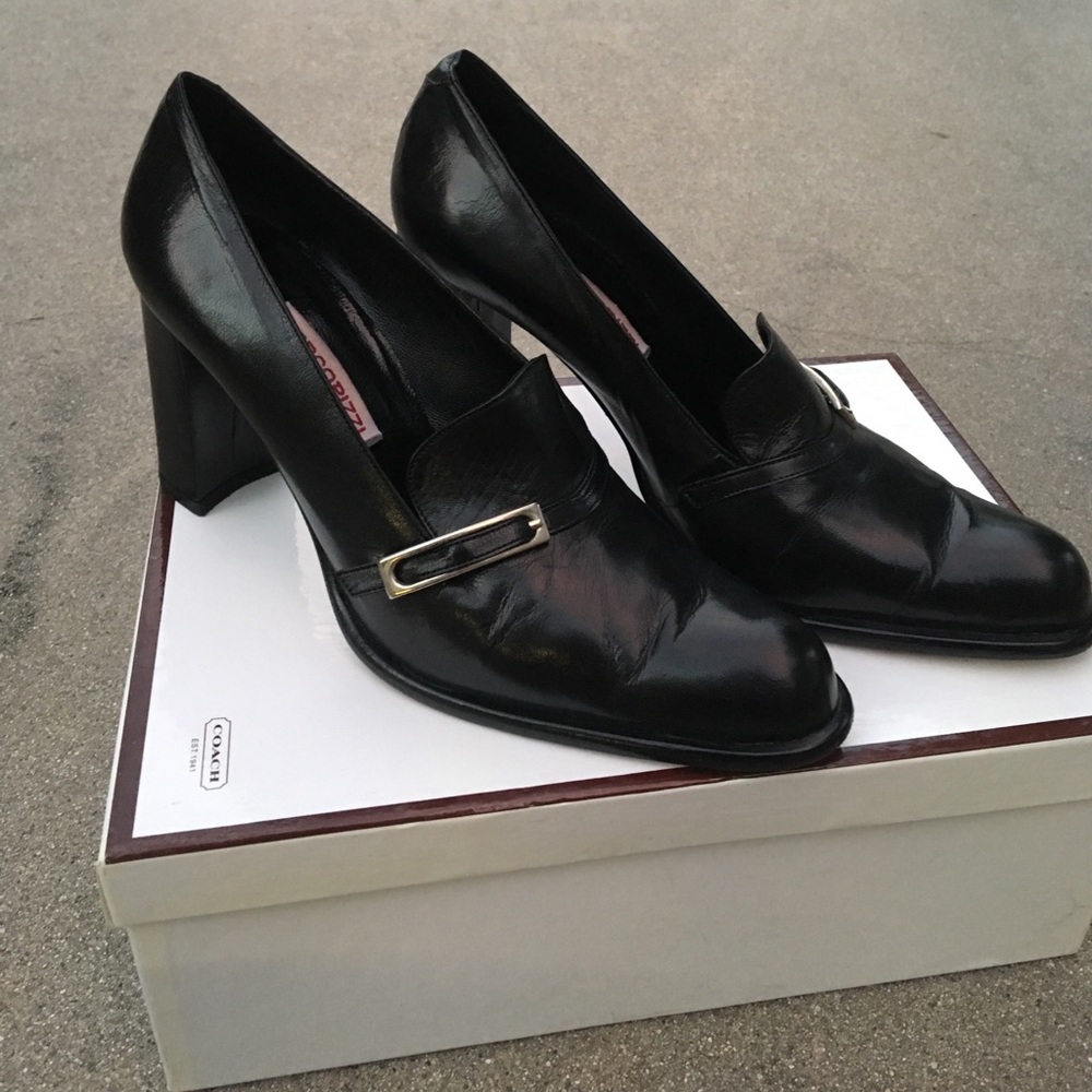Italian leather heels