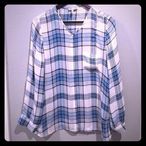 Joie 100% silk blouse size M