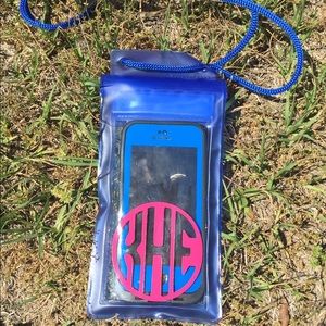 Monogram Waterproof Cell Phone Bag