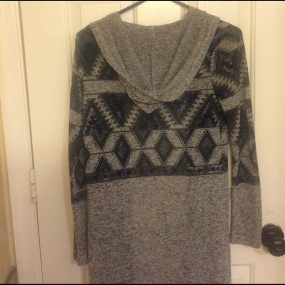 Tribal Print Duster - Picture 2 of 4