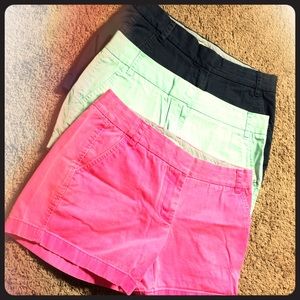 J. Crew BUNDLE!!! 3 "Broken in" Chino sz 8 shorts!