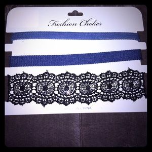 Brand New Women's Fashion Choker Set 3 piece!!