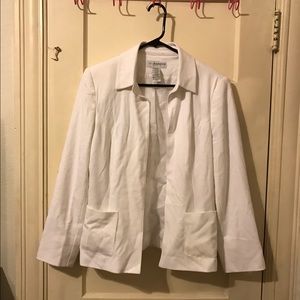 White blazer