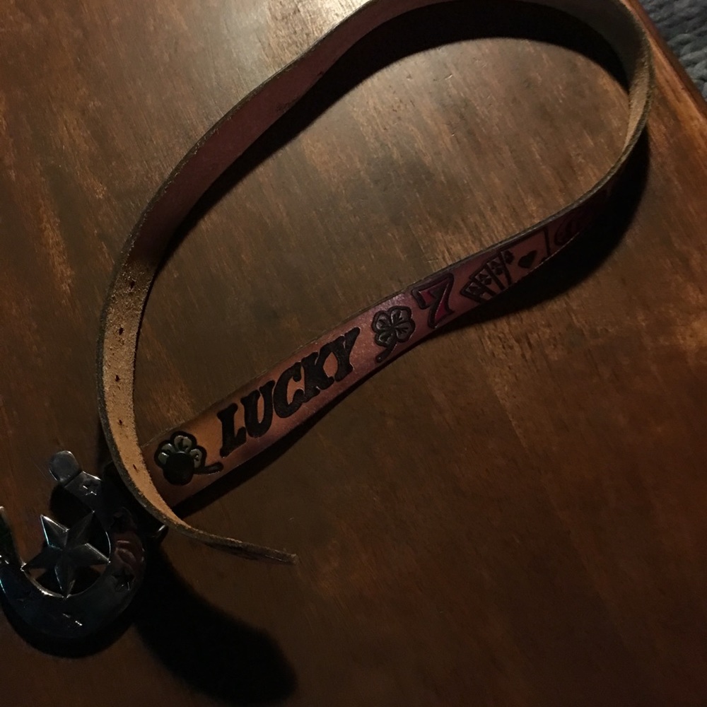 Size 34 Lucky 7 belt