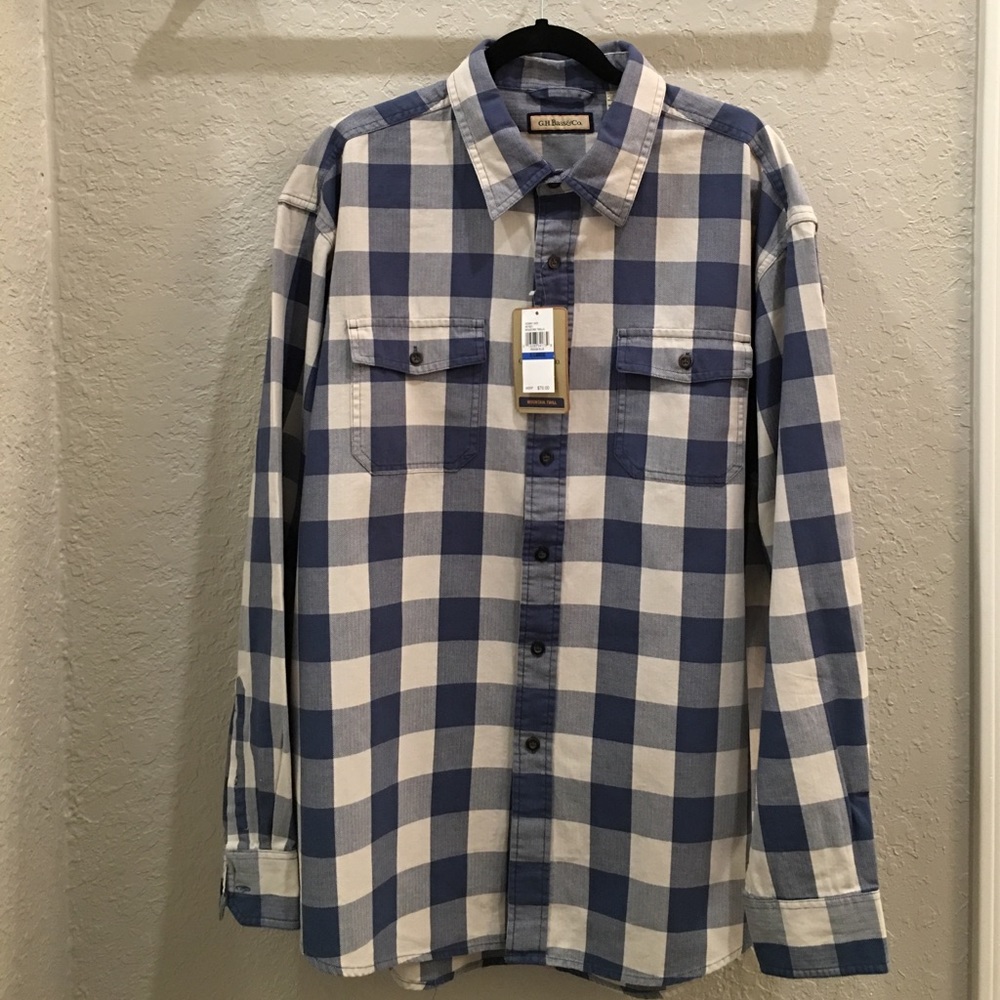 G.H.Bass & Co. flannel.