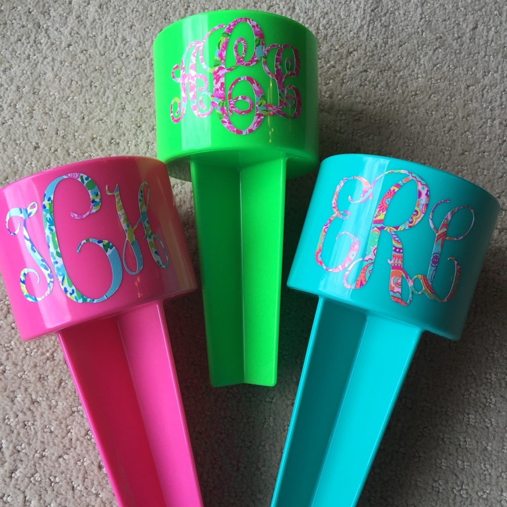 Monogram Beach Spikes, Beach Sand Spikers