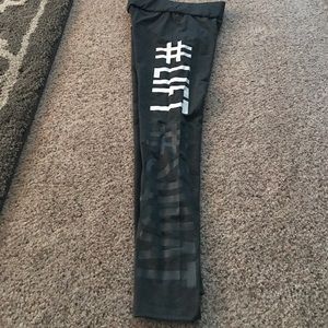 Workout leggings large