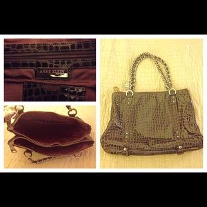 Ann Klein Handbag. EUC.