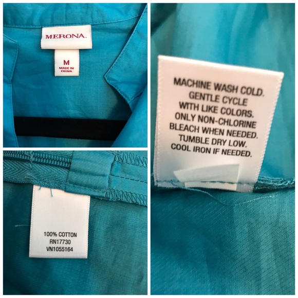 Merona Ruffle Front V neck Top - Picture 4 of 4