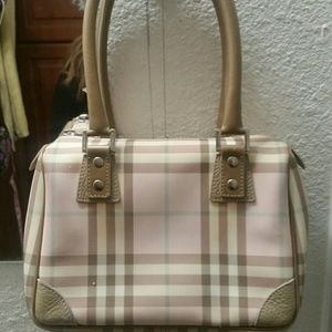 Burberry Mini Boston Handbag