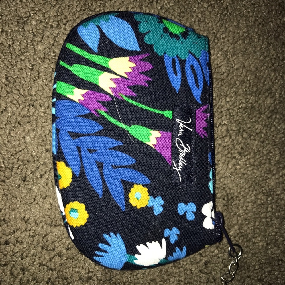 Vera Bradley small clip on pouch.
