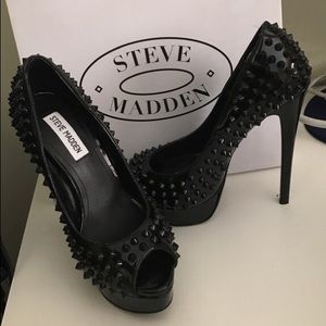 Steve Madden andie black/black womans 7.5