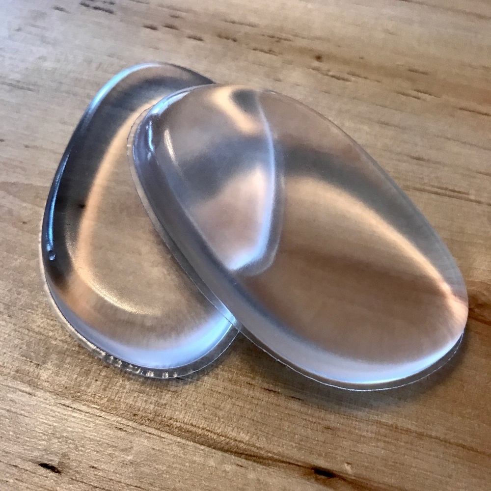 2 Silisponge Applicator Makeup Blender Clear