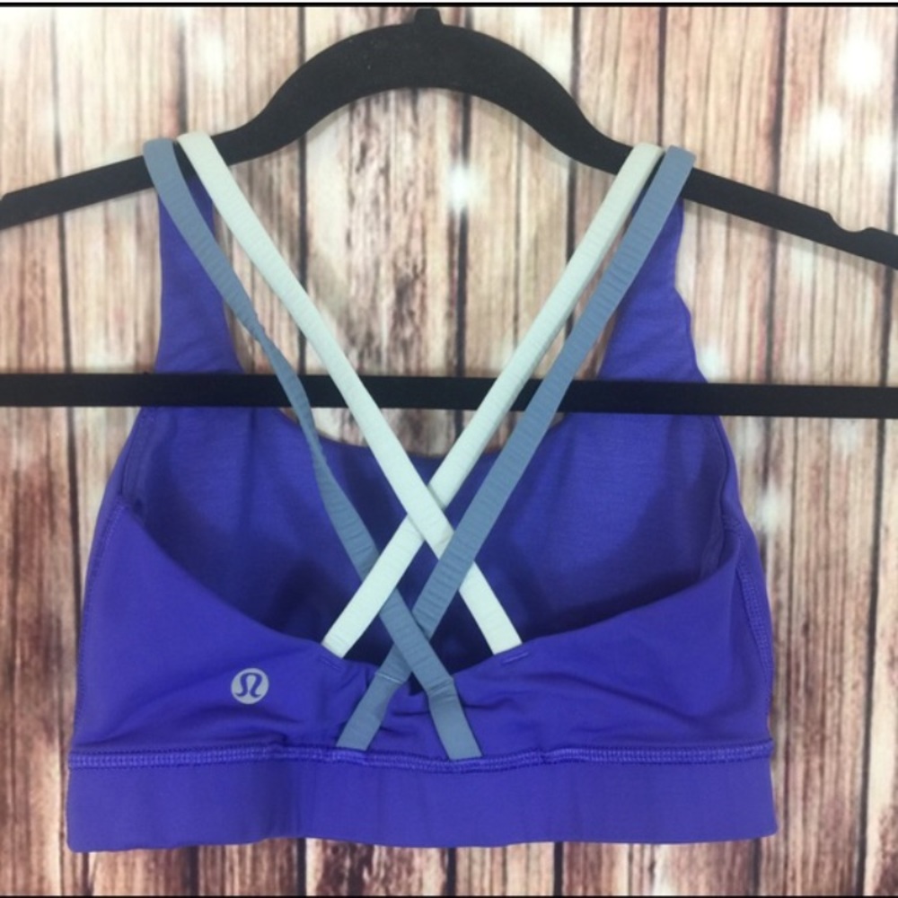 Lululemon Purple Energy Sports Bra