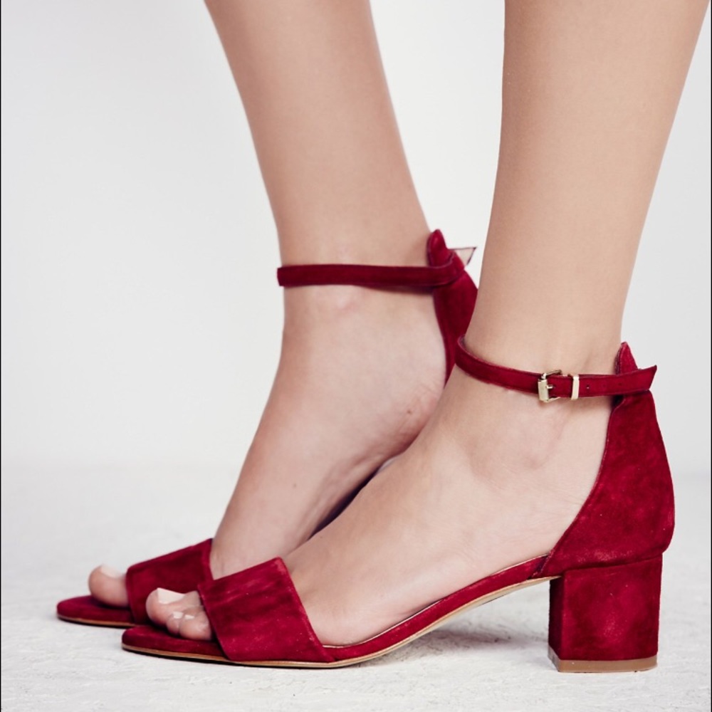 ♥Free People♥Marigold Block Heel♥ - Picture 2 of 7