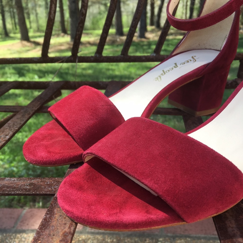 ♥Free People♥Marigold Block Heel♥ - Picture 6 of 7