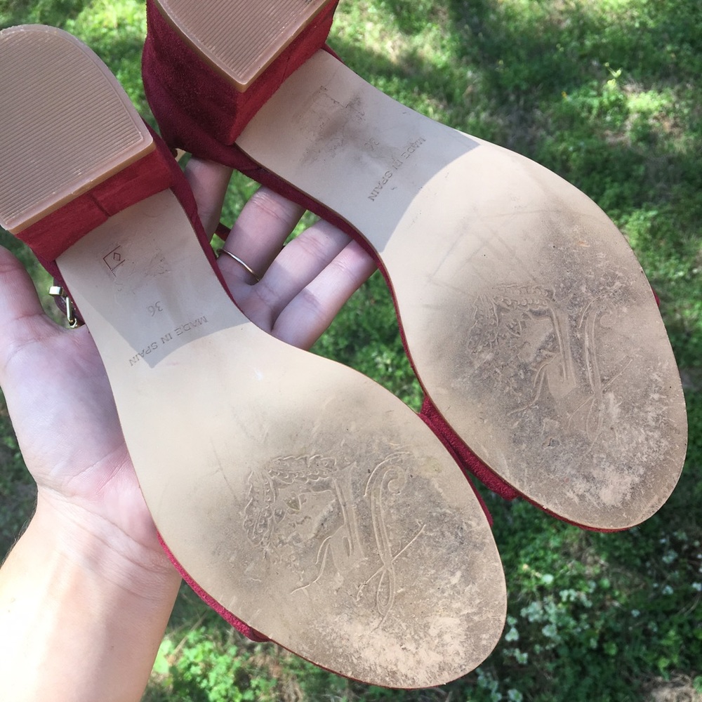 ♥Free People♥Marigold Block Heel♥ - Picture 7 of 7