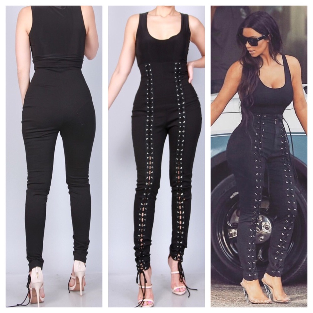Kim k inspired jumpsuit