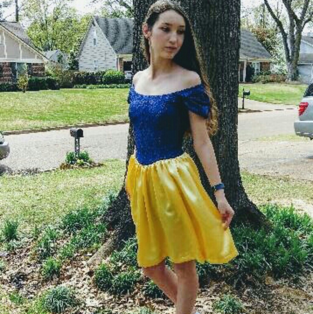 Snow white disneybound inspired  custom dresses
