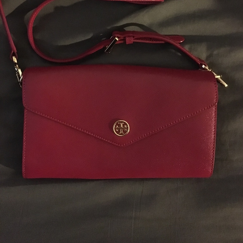 Tory butch crossbody clutch purse