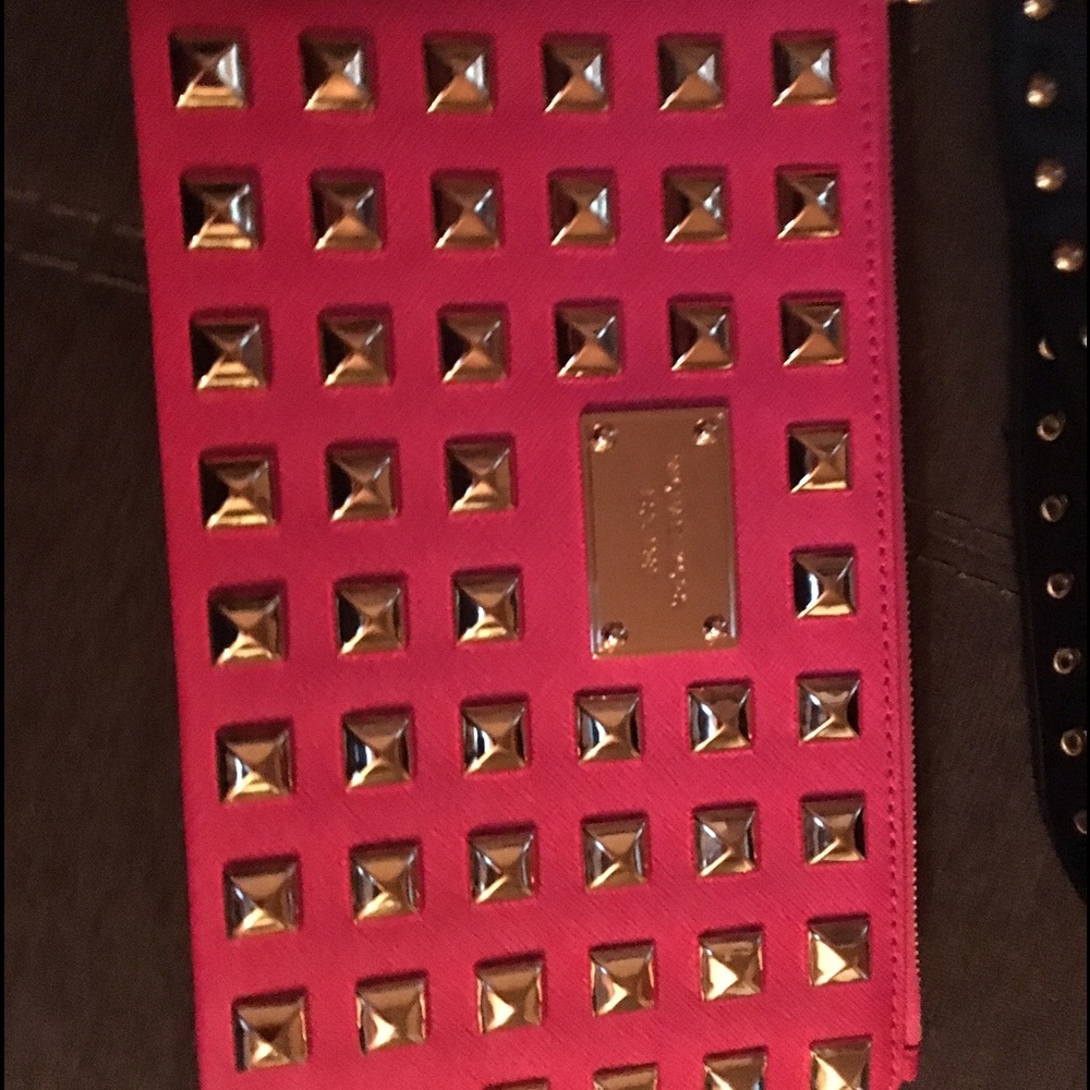 Brand new mk studded wristlet great condition