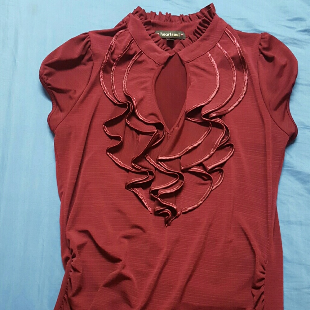 V cut Dressy Blouse