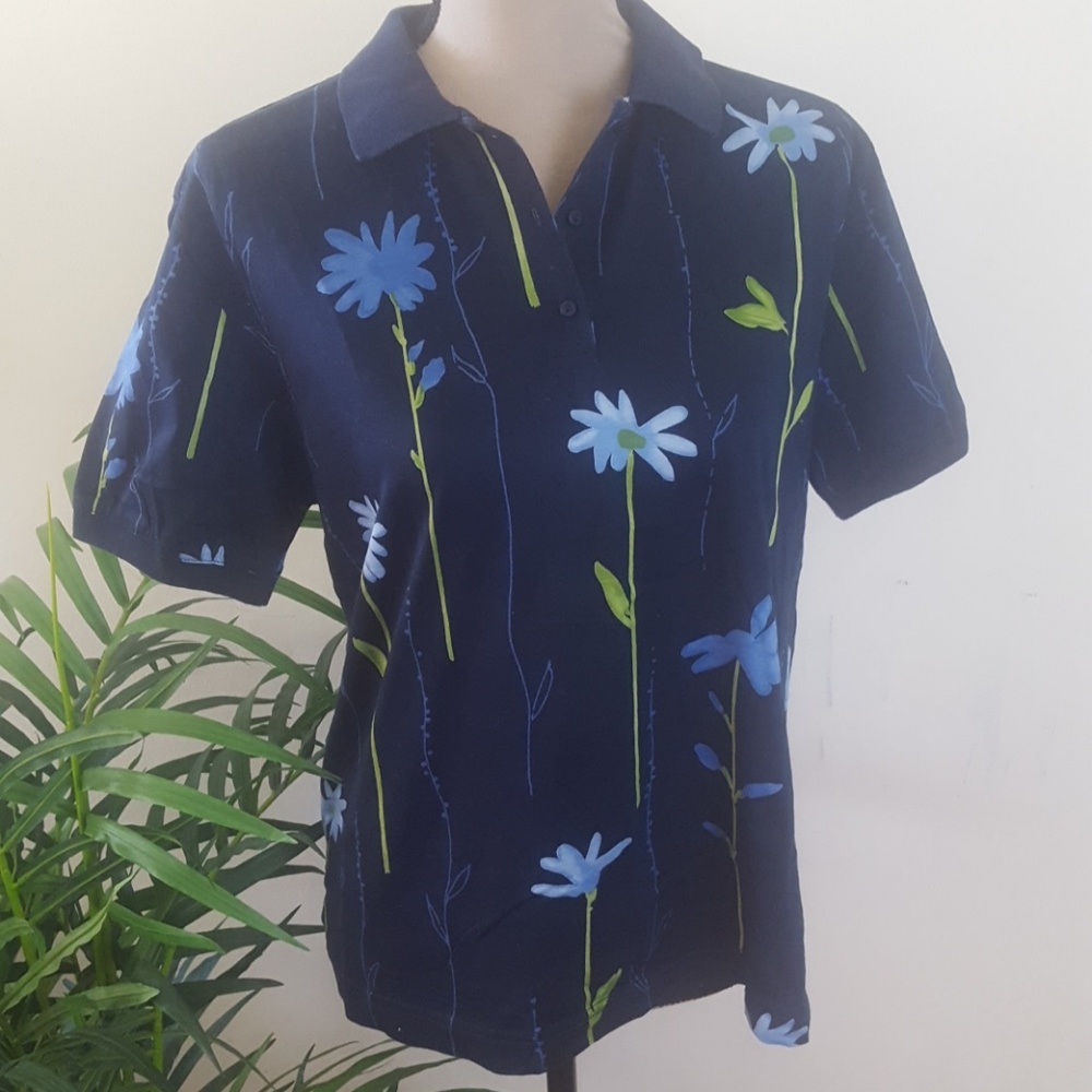 TROPICAL FLORAL BLOUSE!