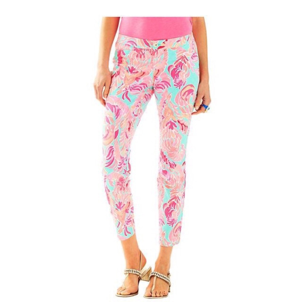 NWT Kelly Skinny Ankle Pant - Love Birds