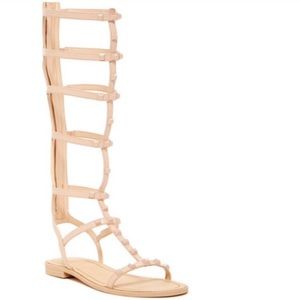 Nude Gladiator Sandals
