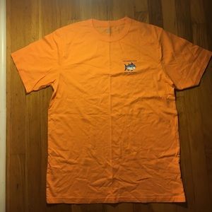 Southern Tide orange t-shirt
