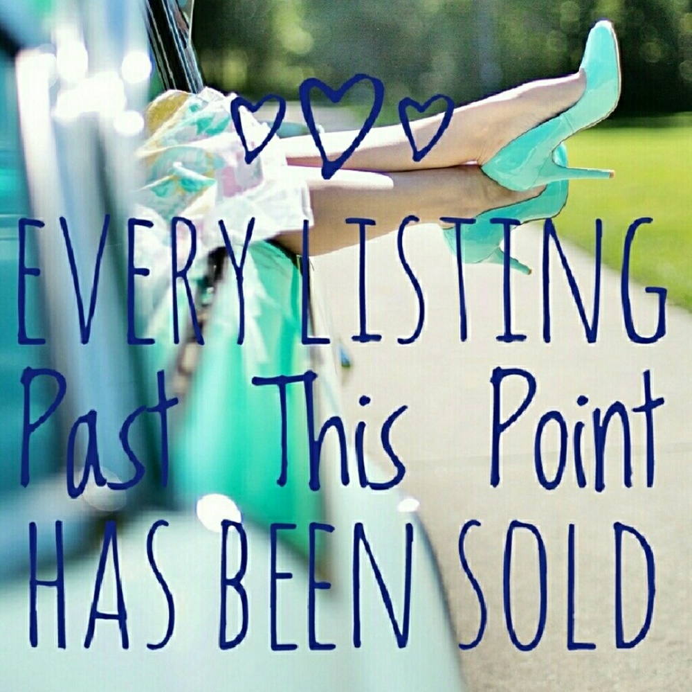 Everything past this point has been sold :)