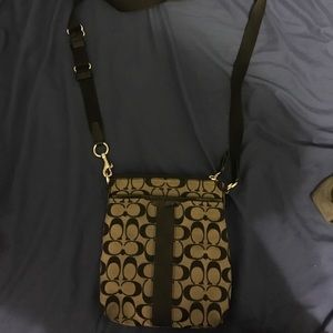 Coach cross body bag