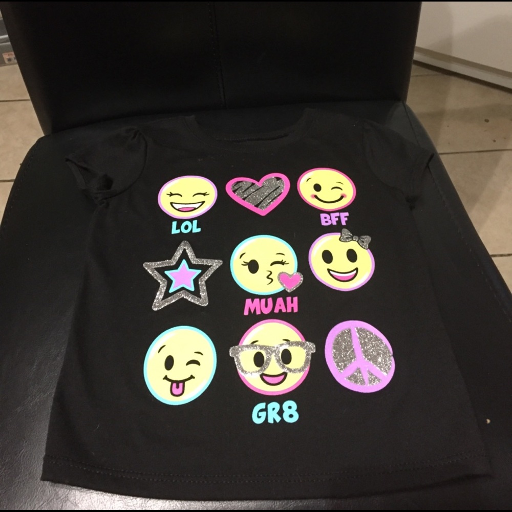 Emojis Toddler short sleeve shirt