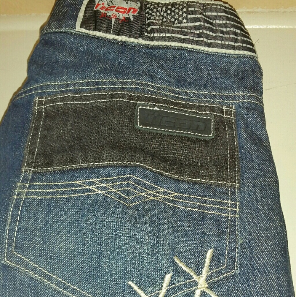 Men's icon jeans motorcycle gear