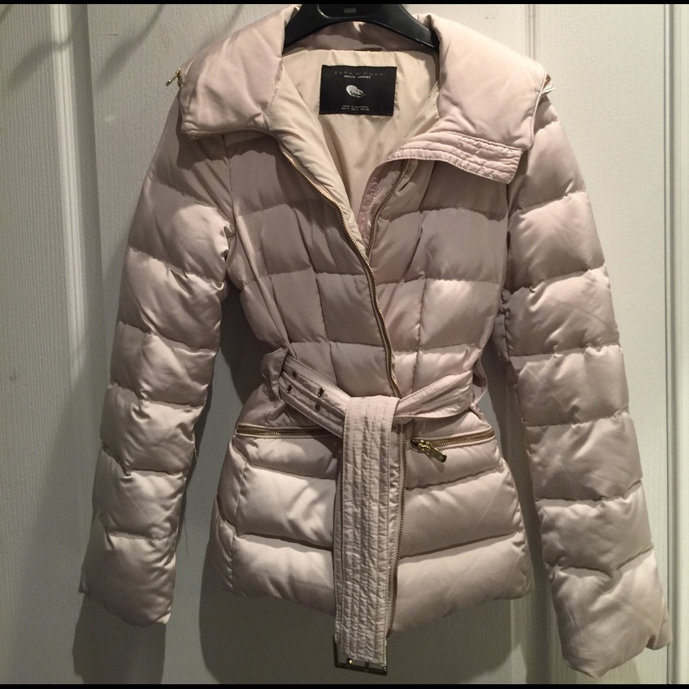 Zara woman goose down jacket